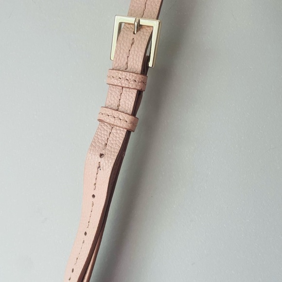 Kate Spade Orchard Street Hemsley Pink and Cream Crossbody Bag with Tassel - Picture 8 of 9